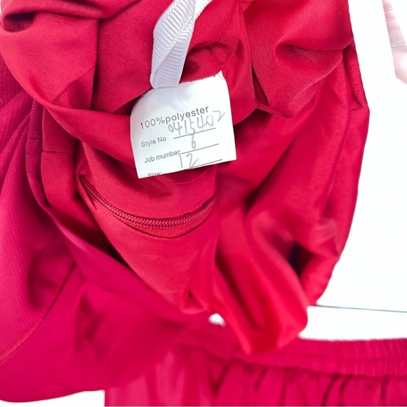 3 piece Mother of Bride Son set Pants, Sleeveless Top, Lace Shrug Sz 12 NWT - Picture 6 of 9